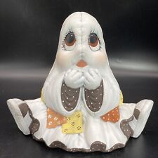 vintage Halloween ceramic patchwork ghost 