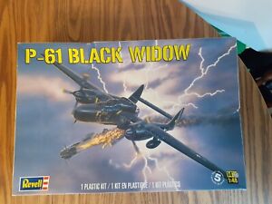 Revell 1:48 scale P-61 Black Widow fighter Model Kit 85-7546