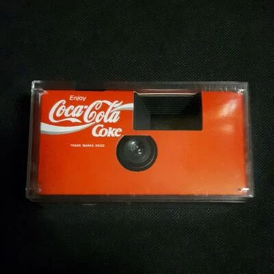 Coca-Cola instant film camera Fujicolor is reflected HI 24 shots vintage new - Image 1 of 4