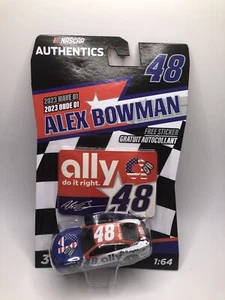 2023 Wave 1 Alex Bowman Ally Salutes 1/64 NASCAR Authentics - Imagen 1 de 8