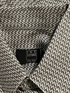 Vintage Ike Behar Unusual Geometric Design Shirt - Picture 1 of 6