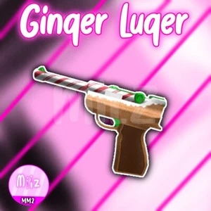 Roblox Murder Mystery 2 MM2 | Ginger Luger (Godly) | Virtual Item