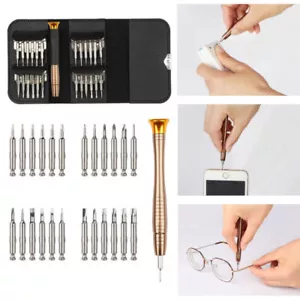 25 in 1 Precision Screwdriver Repair Kit Tools Laptop PC Torx Smartphone Tool US - Picture 1 of 12