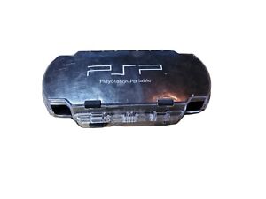 Playstation Portable PSP Hard Plastic Case Holds Device and 2 Games Clam