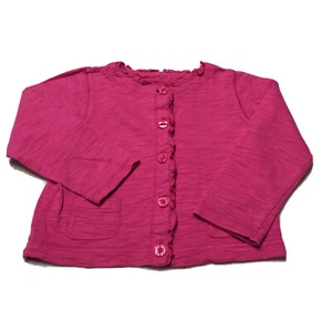Cartiers Girls Sweater Size 5 Pink Button Down Long Sleeve - Picture 1 of 7