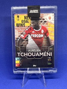 2021-22 Topps Total Football Next Goal Wins Aurelien Tchouameni 1st Edition 