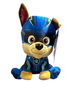 NWT Gund Nickelodeon Plush Stuffed Animal Paw Patrol The Mighty Movie Chase Blue - Picture 1 of 5