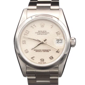Orologio Rolex Datejust SS di medie dimensioni con quadrante avorio anniversario AKA Jubilee 78240 - Foto 1 di 7