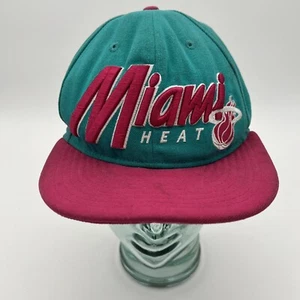 Miami Heat NBA Clásicos de Madera Dura Nueva Era Ajustado Snapback Azul Azulado Rosa - Imagen 1 de 7
