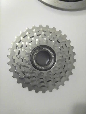 Shimano mf 6208 ex 600 6 speed free wheel cassette - Image 1 of 4