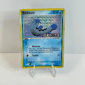 Juego de cartas coleccionables Pokémon Barboach EX Deoxys estampado 54/107 Holo HP/DMG - Imagen 1 de 2