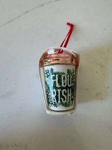 Starbucks 2017 verde floreciente árbol de Navidad adorno NUEVO - Imagen 1 de 3