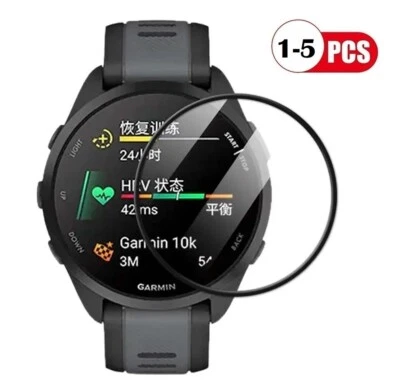 For Garmin Fenix 8 51mm 47mm 43mm Watch Screen Protector Full Cover Film - Image 1 of 4