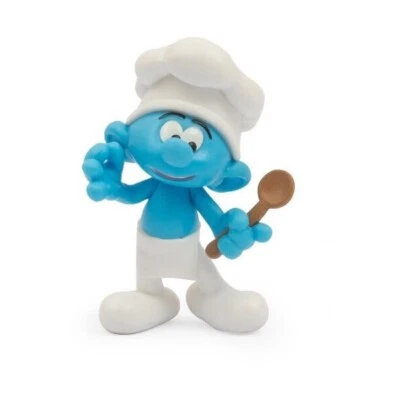 Giochi Preziosi Smurfs - Series 2 (2024): Chef Smurf - 5,5 cm/ 2.2" - Image 1 of 4