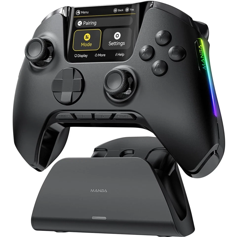 Gaming Controller Wireless PC Switch iOS Android Hall-Effekt RGB 1800mAh - Bild 1 von 1