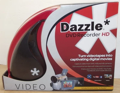 Pinnacle Dazzle Registratore DVD HD con Cavo Analogico-Digitale, DVCPTENAM - Immagine 1 di 4