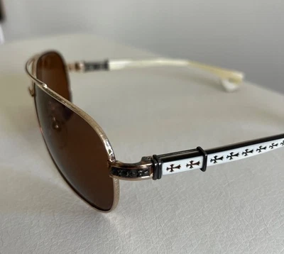 Gafas de sol cromadas corazones deshuesadas madreperla  Foto 1 de 4