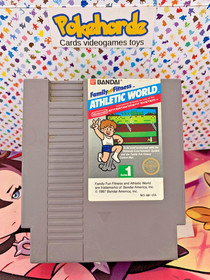 athletic world family fun fitness series 1 nes 5 screw cart only