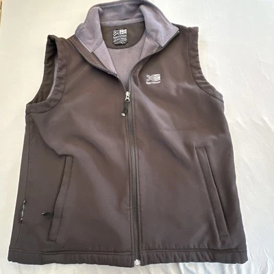 Chaleco softshell negro KARRIMOR talla XL para hombre chaleco cremallera completa informal al aire libre Foto 1 de 4