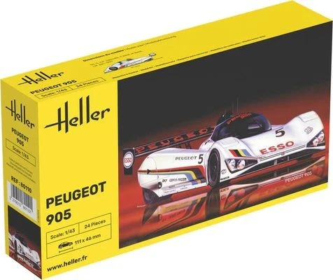 Peugeot 905 - 1/43 - HELLER 80110 - Immagine 1 di 1