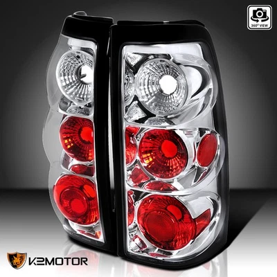 Fits 1999-2002 Chevy Silverado GMC Sierra 1500 2500 HD Tail Lights Lamps 99-02 - Image 1 of 4