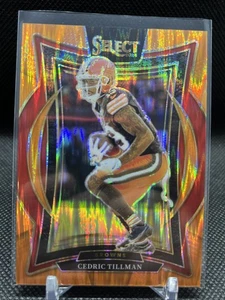 2024 Panini Select #17 Cedric Tillman Orange Prizm Shock #/499 - Picture 1 of 2