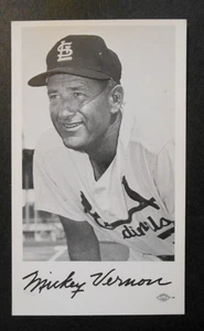 C.1969 MICKEY VERNON St. Louis Cardinals Team ausgestellte Postkarte - Bild 1 von 2