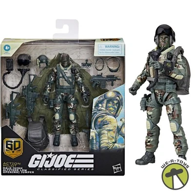 Figura Hasbro GI Joe Classified Series 6 pulgadas piloto de acción Halo Jumper Foto 1 de 4