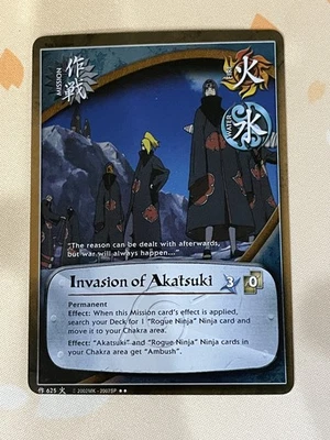 Naruto CCG, Invasion of Akatsuki, 625, 1st Edition, MP/LP, Foil - Image 1 of 2