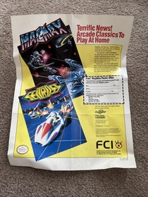 Magmax Poster Offer FCI Insert ONLY, Nintendo NES, FCI-NES-US