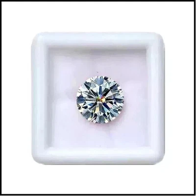 GIA Certified 3.45 CT Laboratory Grown Diamond Round Cut F Color VS1 Clarity SG4 - Image 1 of 4