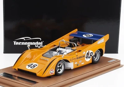 MODELLINO AUTO STATICO TECNOMODEL MCLAREN M8D CAN-AM GURNEY MONT TREMBLANT 1970 - Immagine 1 di 4