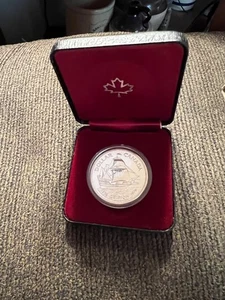 1979 Canadian "Proof Like" Silver Dollar. The 300th Anniversary of the Griffon - Picture 1 of 6