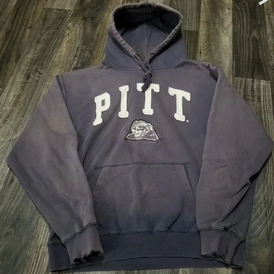 Sudadera con capucha vintage PITT Panthers University of Pittsburgh College para hombre L Foto 1 de 4