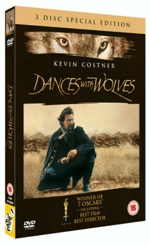 Dances With Wolves (2004) Kevin Costner 3 discs DVD Region 2 - Like New - Image 1 of 1
