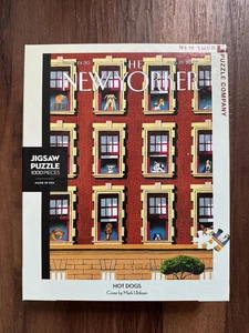 The New Yorker Hot Dogs Jigsaw Puzzle 1000 Pieces Cover By Mark Ulriksen 2007 - Picture 1 of 8