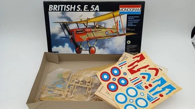  MNG74012 Monogram British S.E. 5A 1/48 - Immagine 1 di 2