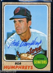 Bob Humphreys signed autographed 1968 Topps card #268 - Picture 1 of 1