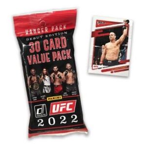2022 Panini UFC Donruss Debut Edition Trading Card - MMA - Hanger Pack - Sealed