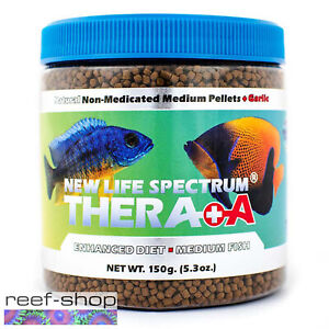 New Life Spectrum THERA +A Medium Pellet 150g Fish Food Fast Free USA Shipping