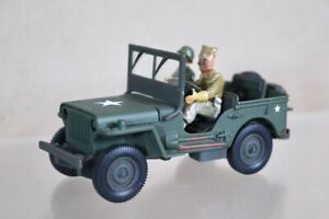 GOOD SOLDIERS GATE 1/32 WWII AMERICAN ARMY MILITARY JEEP with DRIVER od