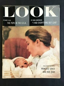 Look Magazine March 5 1957 Princess Grace - Imagen 1 de 2