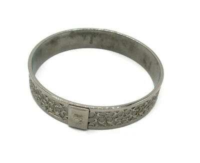 Brazalete Coach Legacy color plata Foto 1 de 2