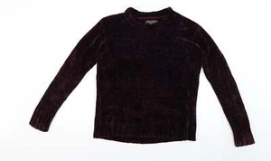 Primark Womens Purple Polyester Blend Jumper Size 6 - Picture 1 of 12