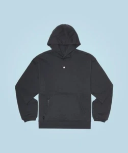 Men's Converse COURT READY VENTED PULLOVER HOODIE, 10020972 A02 Mult Sizes Black - Picture 1 of 12