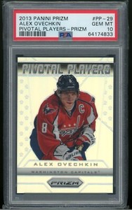 2013-14 Panini Prizm Pivotal Players Prizms Silver Alex Ovechkin PSA 10 POP 1!