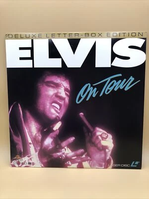 ELVIS On Tour Deluxe Letterbox Edition MGM 1972 LASERDISC LD - Image 1 of 4