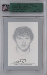 2011-12 ITG Ultimate Memorabilia 11th Edition Silver /62 Alex Ovechkin