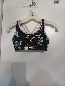 JUSTICE ACTIVEWEAR TOP PULLOVER MULTI COLORS SIZE M (10) - Picture 1 of 6