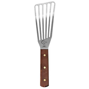 Mercer Culinary Praxis 6" x 3" Fish Turner with Rosewood Handle - Picture 1 of 6